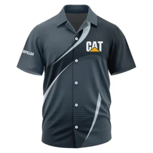Caterpillar Exclusive Logo Performance Short Sleeve Camp Collar Shirt OUFAHWS3D081901CTZ - Caterpillar Shirt