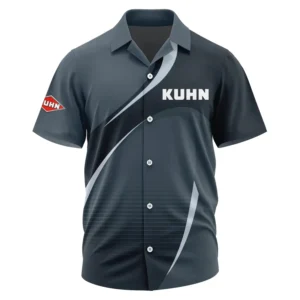Kuhn Exclusive Logo Performance Short Sleeve Camp Collar Shirt OUFAHWS3D081901KNZ - Kuhn Shirt