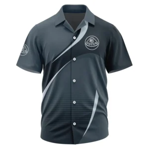 Lotus Exclusive Logo Performance Short Sleeve Camp Collar Shirt OUFAHWS3D081901LTZ - Lotus Shirt