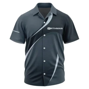 Orthman Exclusive Logo Performance Short Sleeve Camp Collar Shirt OUFAHWS3D081901OMZ - Orthman Shirt