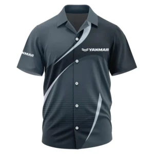 Yanmar Exclusive Logo Performance Short Sleeve Camp Collar Shirt OUFAHWS3D081901YAZ - Yanmar Shirt