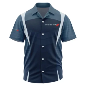 Dodge Exclusive Logo Performance Short Sleeve Camp Collar Shirt OUFAHWS3D081903DDZ - Dodge Shirt