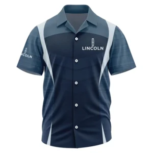 Lincoln Exclusive Logo Performance Short Sleeve Camp Collar Shirt OUFAHWS3D081903LCZ - Lincoln Shirt
