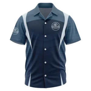 Lotus Exclusive Logo Performance Short Sleeve Camp Collar Shirt OUFAHWS3D081903LTZ - Lotus Shirt