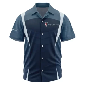Pontiac Exclusive Logo Performance Short Sleeve Camp Collar Shirt OUFAHWS3D081903PIZ - Pontiac Shirt