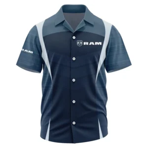 Ram Exclusive Logo Performance Short Sleeve Camp Collar Shirt OUFAHWS3D081903RMZ - Ram Shirt