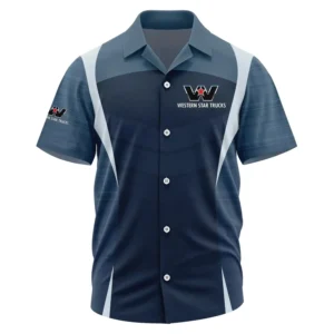 Western Star Exclusive Logo Performance Short Sleeve Camp Collar Shirt OUFAHWS3D081903WSZ - Western Star Shirt