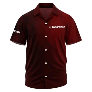 Horsch Exclusive Logo Performance Short Sleeve Camp Collar Shirt OUFAHWS3D081906HOZ - Horsch Shirt
