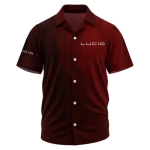 Lucid Exclusive Logo Performance Short Sleeve Camp Collar Shirt OUFAHWS3D081906LUCZ - Lucid Shirt