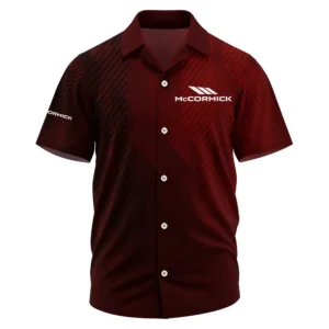 McCormick Exclusive Logo Performance Short Sleeve Camp Collar Shirt OUFAHWS3D081906MCZ - McCormick Shirt