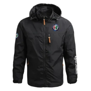 Alfa Romeo Exclusive Logo Performance Waterproof Outdoor Jacket Detachable Hood OUFAWOJ0819AFZ - Alfa Romeo Jacket