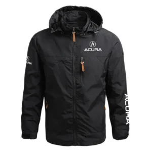 Acura Exclusive Logo Performance Waterproof Outdoor Jacket Detachable Hood OUFAWOJ0819ARZ - Acura Jacket