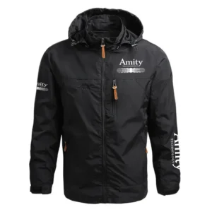 Amity Technology Exclusive Logo Performance Waterproof Outdoor Jacket Detachable Hood OUFAWOJ0819ATZ - Amity Technology Gift