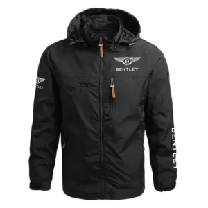 Bentley Exclusive Logo Performance Waterproof Outdoor Jacket Detachable Hood OUFAWOJ0819BYZ - Bentley Jacket