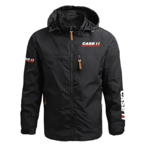 Case IH Exclusive Logo Performance Waterproof Outdoor Jacket Detachable Hood OUFAWOJ0819CIZ - Case IH Gift