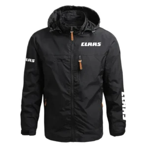 Claas Exclusive Logo Performance Waterproof Outdoor Jacket Detachable Hood OUFAWOJ0819CLZ - Claas Gift