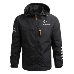 Canoo Exclusive Logo Performance Waterproof Outdoor Jacket Detachable Hood OUFAWOJ0819CNZ - Canoo Jacket