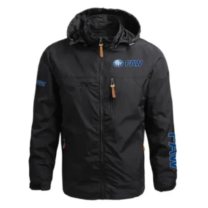 FAW Exclusive Logo Performance Waterproof Outdoor Jacket Detachable Hood OUFAWOJ0819FAZ - FAW Gift