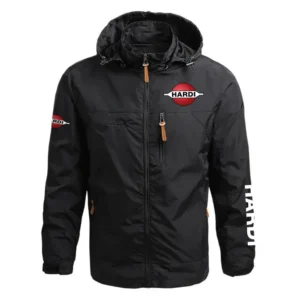 Hardi Exclusive Logo Performance Waterproof Outdoor Jacket Detachable Hood OUFAWOJ0819HAZ - Hardi Gift