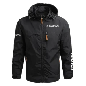 Hesston Exclusive Logo Performance Waterproof Outdoor Jacket Detachable Hood OUFAWOJ0819HTZ - Hesston Gift