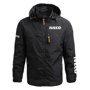 Iveco Exclusive Logo Performance Waterproof Outdoor Jacket Detachable Hood OUFAWOJ0819IVZ - Iveco Gift