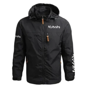 Kubota Exclusive Logo Performance Waterproof Outdoor Jacket Detachable Hood OUFAWOJ0819KBZ - Kubota Gift