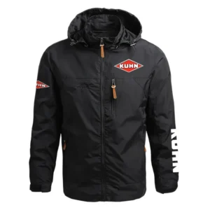 Kuhn Exclusive Logo Performance Waterproof Outdoor Jacket Detachable Hood OUFAWOJ0819KNZ - Kuhn Gift
