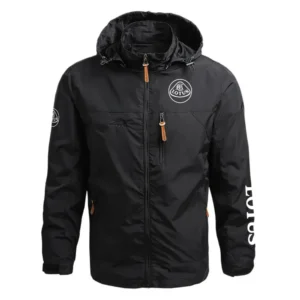 Lotus Exclusive Logo Performance Waterproof Outdoor Jacket Detachable Hood OUFAWOJ0819LTZ - Lotus Jacket