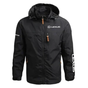 Lexus Exclusive Logo Performance Waterproof Outdoor Jacket Detachable Hood OUFAWOJ0819LXZ - Lexus Jacket