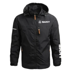 Sany Exclusive Logo Performance Waterproof Outdoor Jacket Detachable Hood OUFAWOJ0819SNZ - Sany Gift