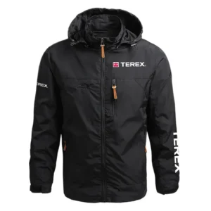 Terex Exclusive Logo Performance Waterproof Outdoor Jacket Detachable Hood OUFAWOJ0819TXZ - Terex Gift