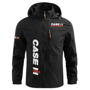 Case IH Exclusive Logo Performance Waterproof Windbreaker Jacket Detachable Hood OUFAWOJN0819CIZ - Case IH Jacket