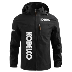 Kobelco Exclusive Logo Performance Waterproof Windbreaker Jacket Detachable Hood OUFAWOJN0819KEZ - Kobelco Jacket