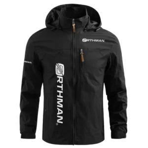 Orthman Exclusive Logo Performance Waterproof Windbreaker Jacket Detachable Hood OUFAWOJN0819OMZ - Orthman Jacket