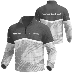 Lucid Exclusive Logo Waffle Quarter-zip Sweatshirt OUFAWQS3D081901LUCZ - Lucid Sweatshirt