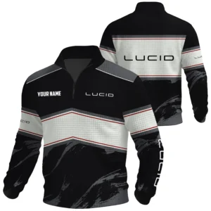Lucid Exclusive Logo Waffle Quarter-zip Sweatshirt OUFAWQS3D081904LUCZ - Lucid Sweatshirt