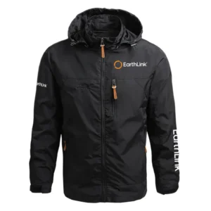EarthLink Exclusive Logo Performance Waterproof Outdoor Jacket Detachable Hood TOTTWOJ1012ELZ - EarthLink Jacket