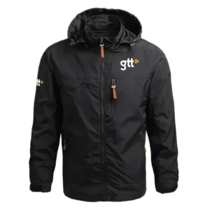 GTT Communications Exclusive Logo Performance Waterproof Outdoor Jacket Detachable Hood TOTTWOJ1012GTZ - GTT Communications Jacket
