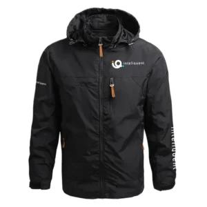 Inteliquent Exclusive Logo Performance Waterproof Outdoor Jacket Detachable Hood TOTTWOJ1012ITZ - Inteliquent Jacket