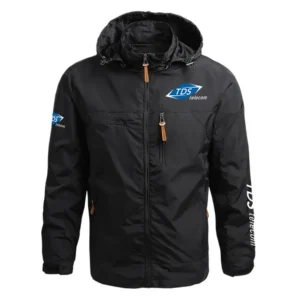TDS Telecom Exclusive Logo Performance Waterproof Outdoor Jacket Detachable Hood TOTTWOJ1012TTZ - TDS Telecom Jacket