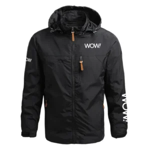 WOW WideOpenWest Exclusive Logo Performance Waterproof Outdoor Jacket Detachable Hood TOTTWOJ1012WOZ - WOW WideOpenWest Jacket