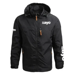 Zayo Group Exclusive Logo Performance Waterproof Outdoor Jacket Detachable Hood TOTTWOJ1012ZGZ - Zayo Group Jacket