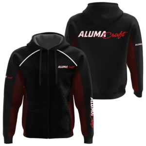 Alumacraft Exclusive Logo Performance Zipper Hoodie TTFSHDZ3D081912ACZ - Alumacraft Hoodie