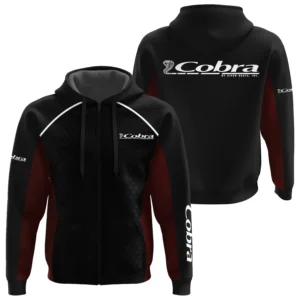 Cobra Exclusive Logo Performance Zipper Hoodie TTFSHDZ3D081912COZ - Cobra Hoodie