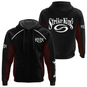 Strike King Exclusive Logo Performance Zipper Hoodie TTFSHDZ3D081912SKZ - Strike King Hoodie