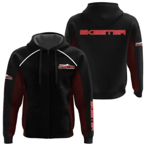 Skeeter Exclusive Logo Performance Zipper Hoodie TTFSHDZ3D081912STZ - Skeeter Hoodie