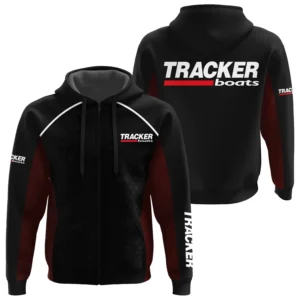 Tracker Exclusive Logo Performance Zipper Hoodie TTFSHDZ3D081912TRZ - Tracker Hoodie