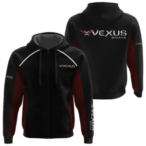 Vexus Exclusive Logo Performance Zipper Hoodie TTFSHDZ3D081912VBZ - Vexus Hoodie