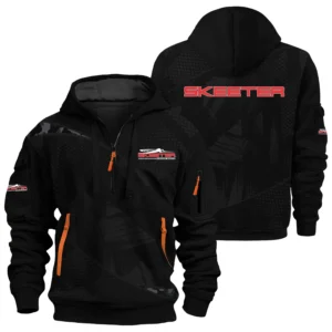 Skeeter Exclusive Logo Performance Half Zipper Hoodie TTFSHHZ3D081912STZ - Skeeter Hoodie