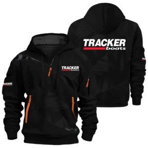 Tracker Exclusive Logo Performance Half Zipper Hoodie TTFSHHZ3D081912TRZ - Tracker Hoodie